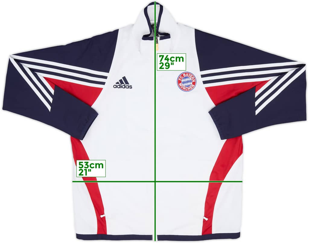 2003-04 Bayern Munich adidas Track Jacket - 8/10 - (XL.Boys)