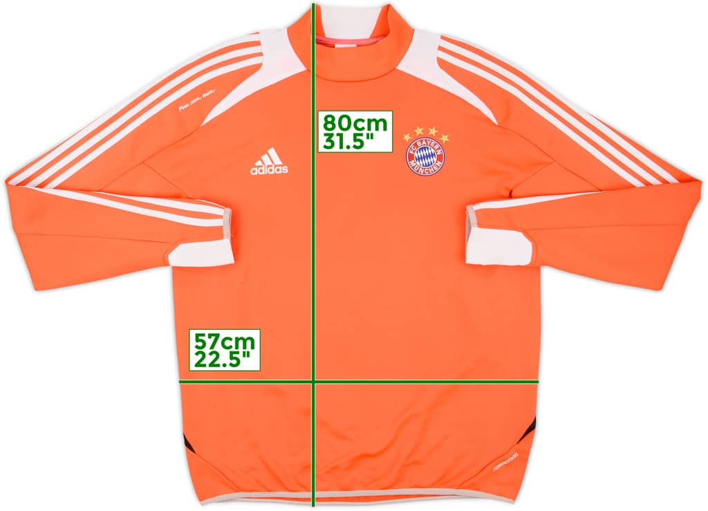 2012-13 Bayern Munich adidas Drill Top - 6/10 - (L/XL)