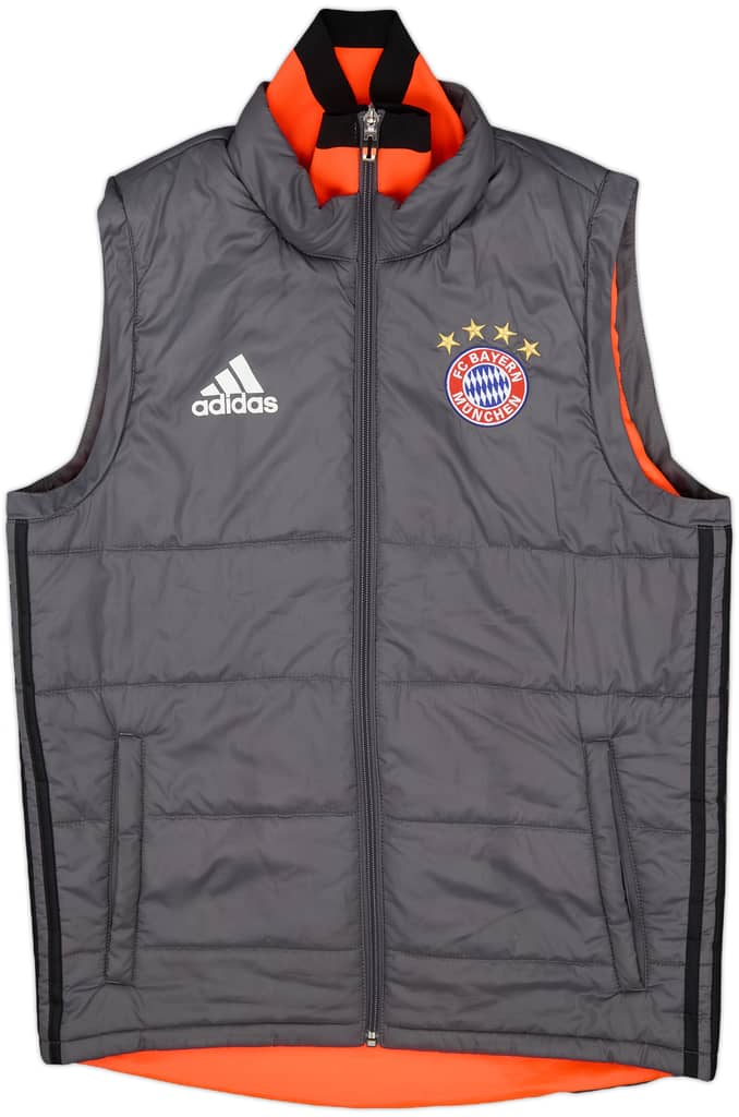 2016-17 Bayern Munich adidas Padded Gilet - 8/10 - (S)