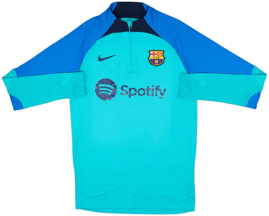 2022-23 Barcelona Nike 1/4 Zip Drill Top - 8/10 - (S)