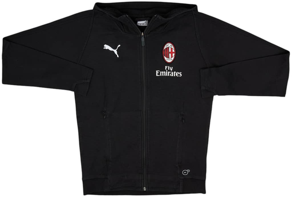 2018-19 AC Milan Puma Hooded Track Jacket - 9/10 - (XS)