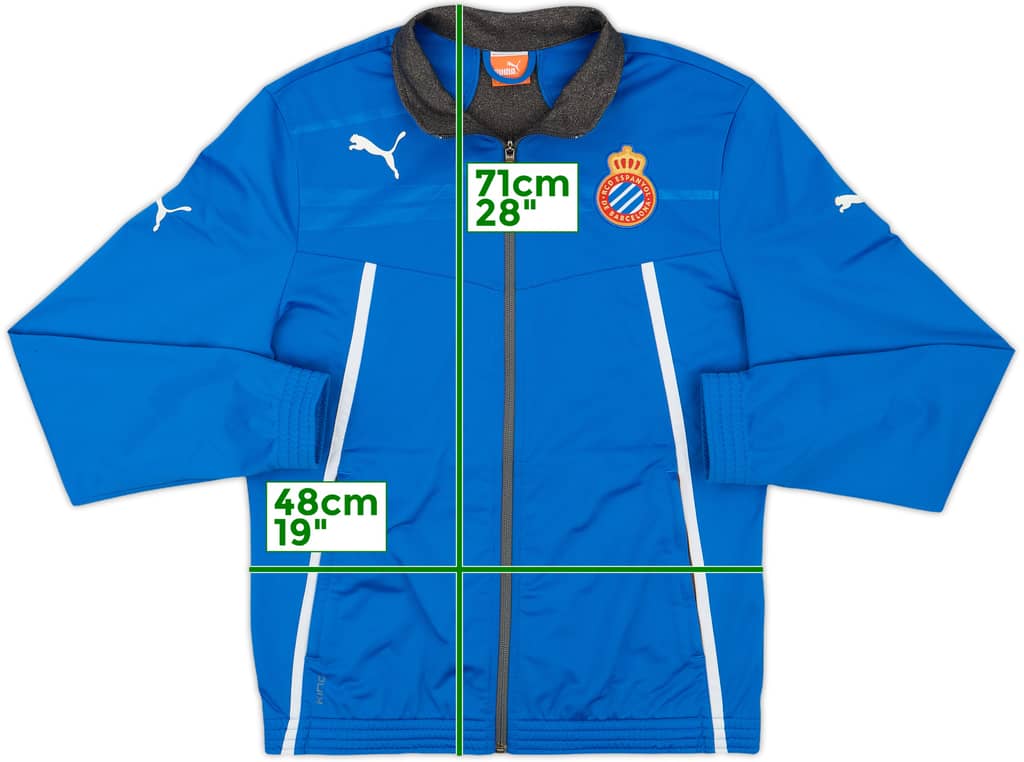 2013-14 Espanyol Puma Track Jacket - 8/10 - (S)