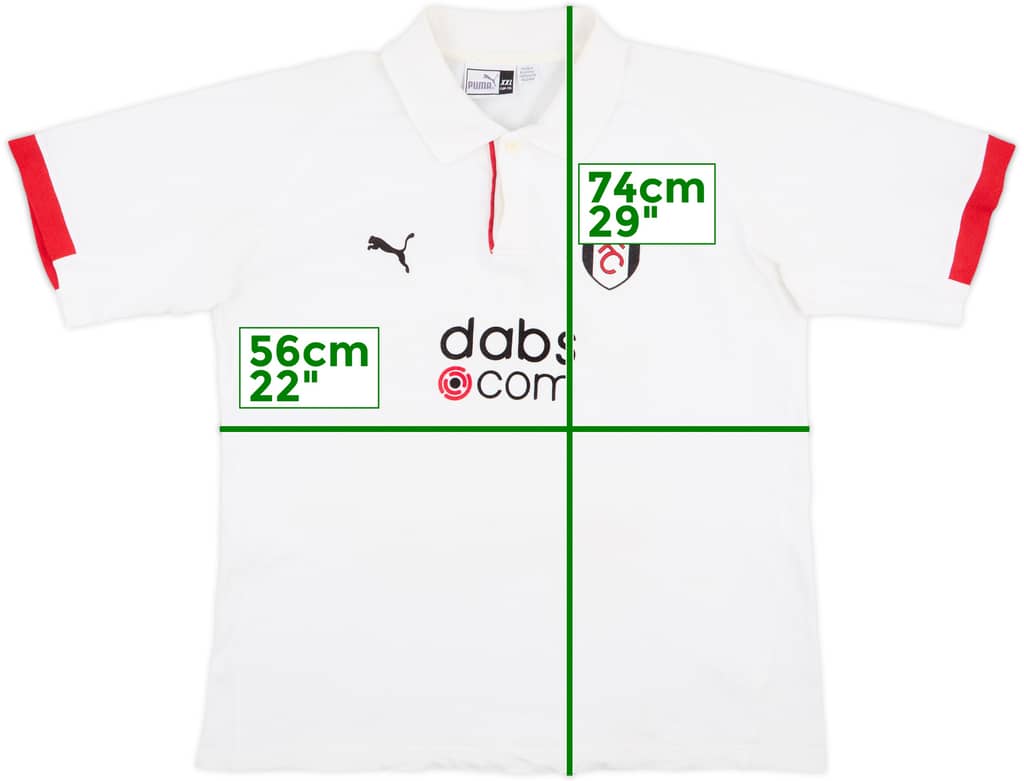 2003-04 Fulham Puma Polo Shirt - 9/10 - (XXL)