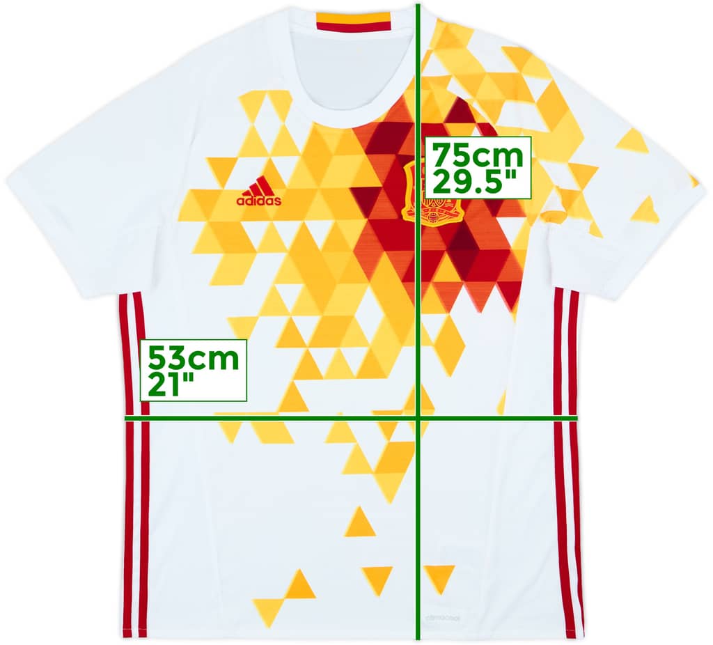 2016-17 Spain Away Shirt - 7/10 - (L)