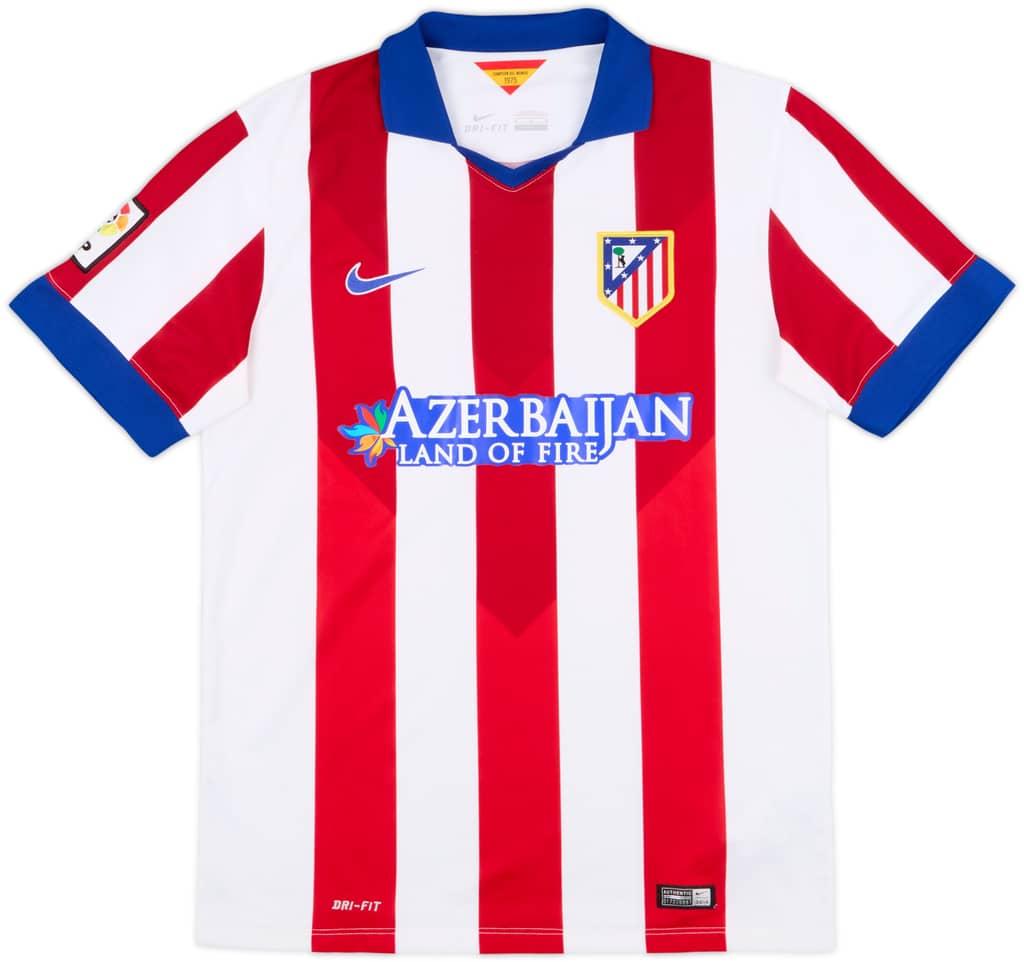 2014-15 Atletico Madrid Home Shirt - 10/10 - (M)