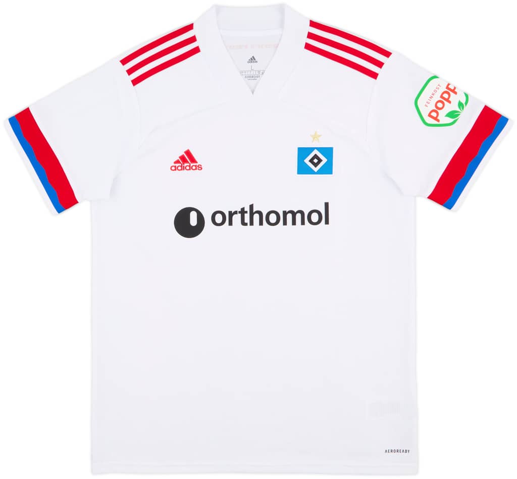 2020-21 Hamburg Home Shirt - 9/10 - (L)