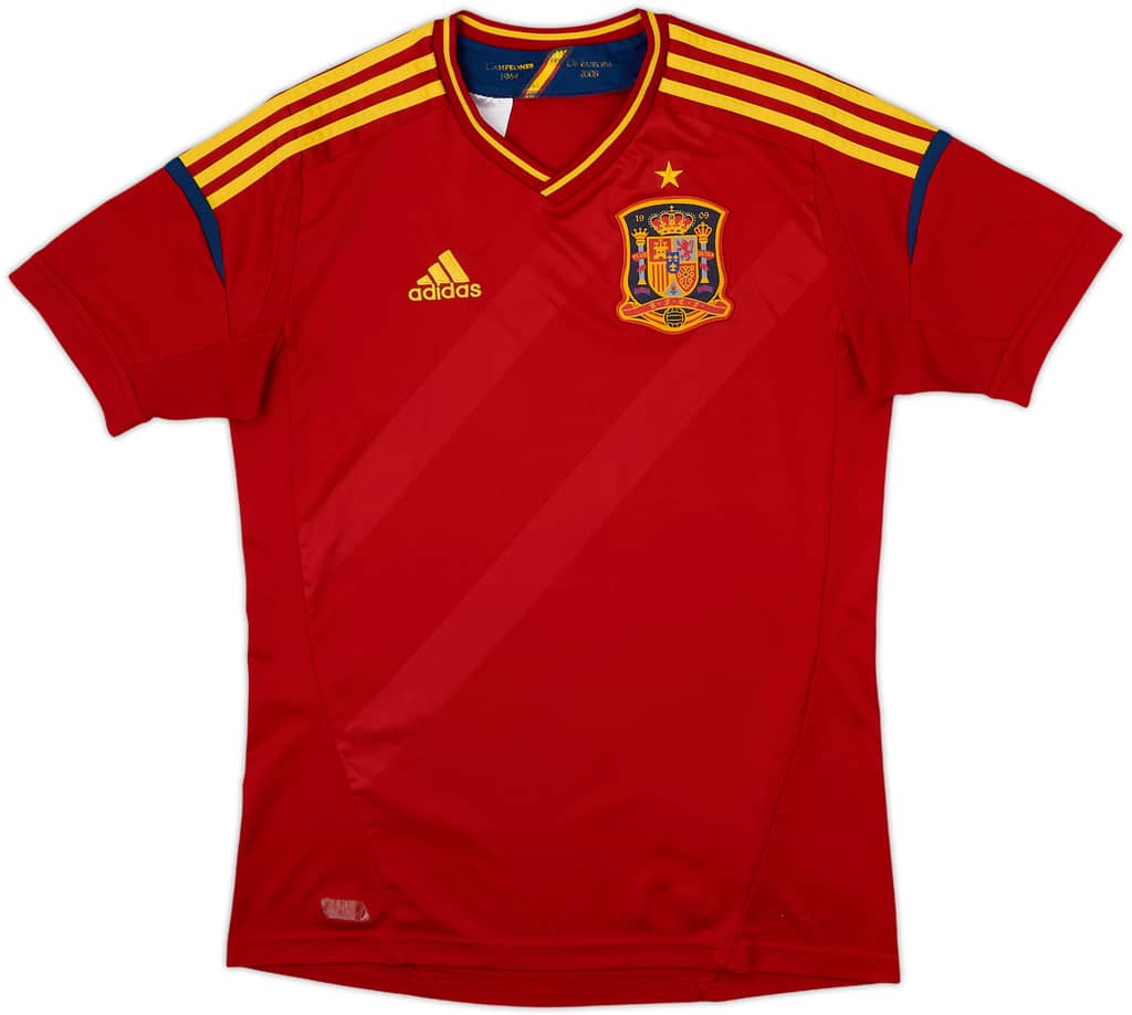 2011-12 Spain Home Shirt - 5/10 - (XL.Boys)