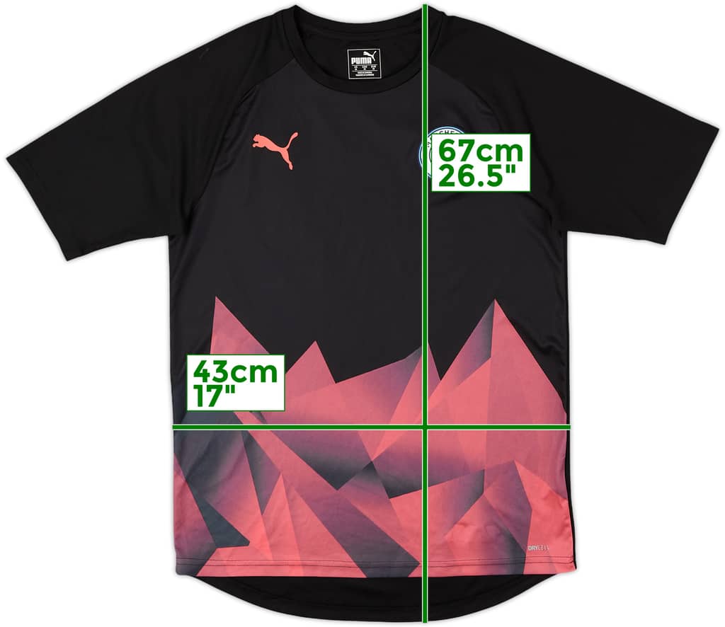 2019-20 Manchester City Puma Training Shirt - 8/10 - (M)