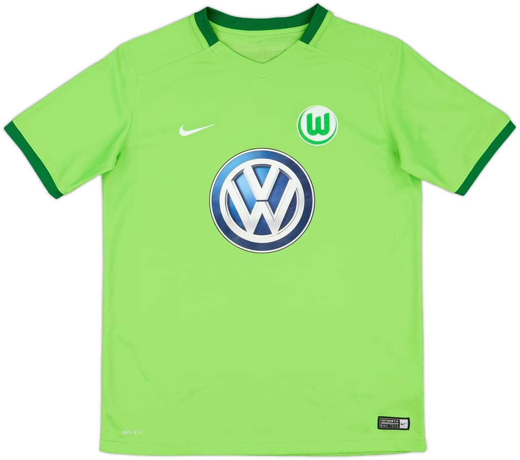 2016-17 Wolfsburg Home Shirt - 9/10 - (XL.Boys)