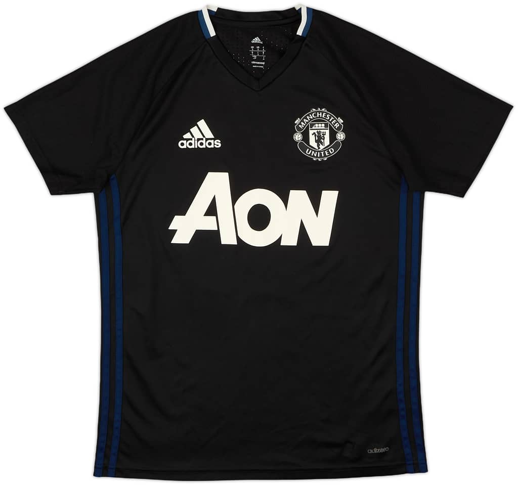 2016-17 Manchester United adizero Training Shirt - 8/10 - (S)