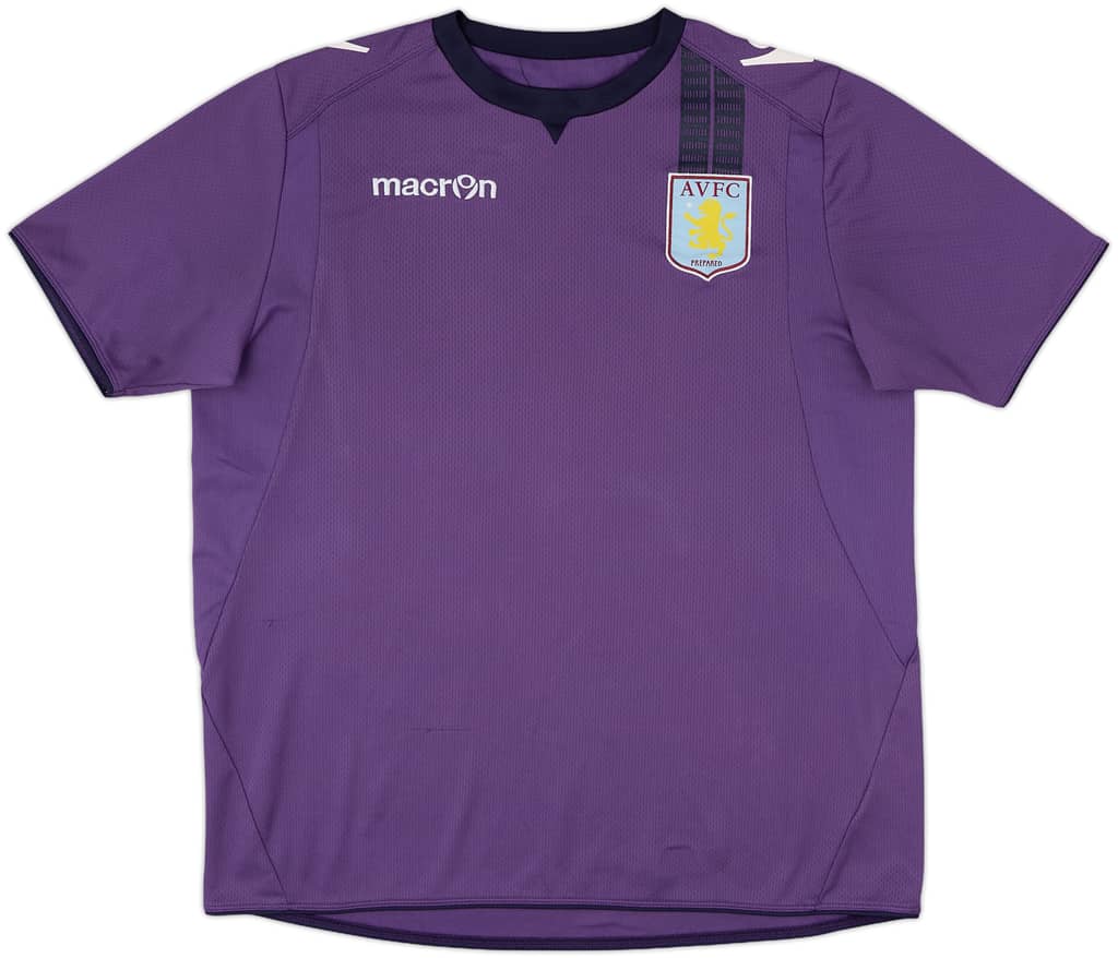 2014-15 Aston Villa Macron Training Shirt - 8/10 - (L)