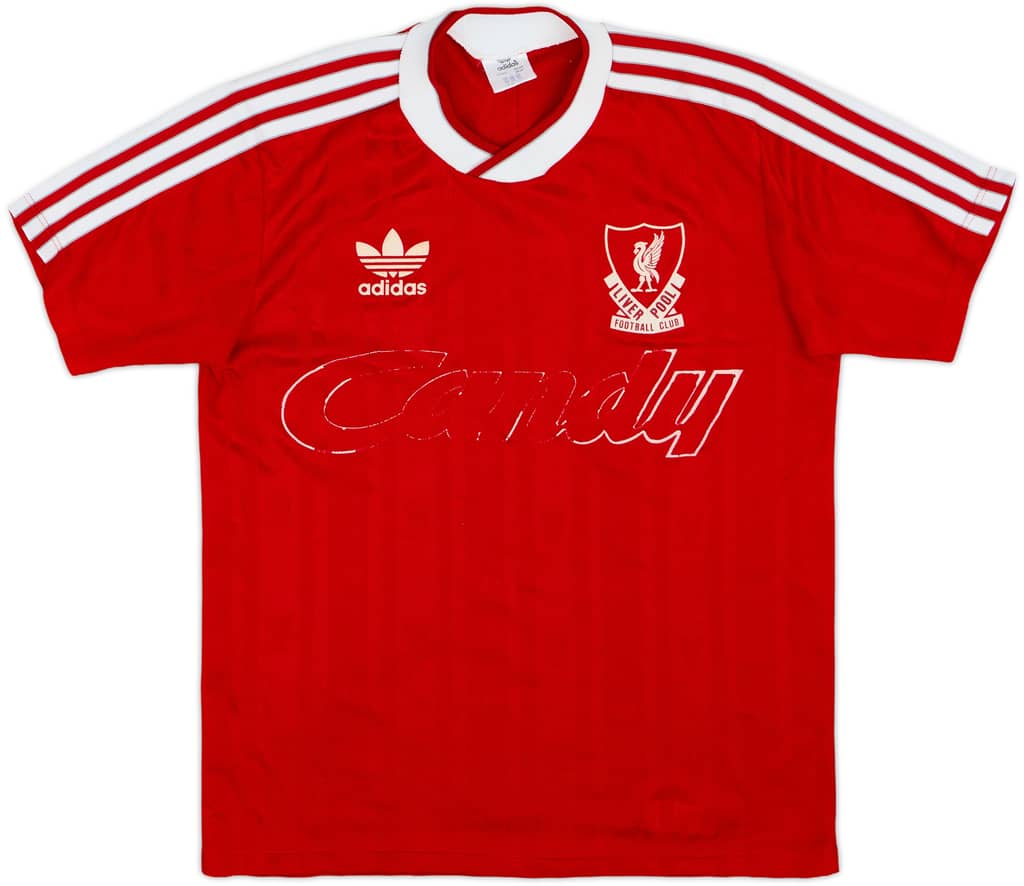 1988-89 Liverpool Home Shirt - 4/10 - (S)