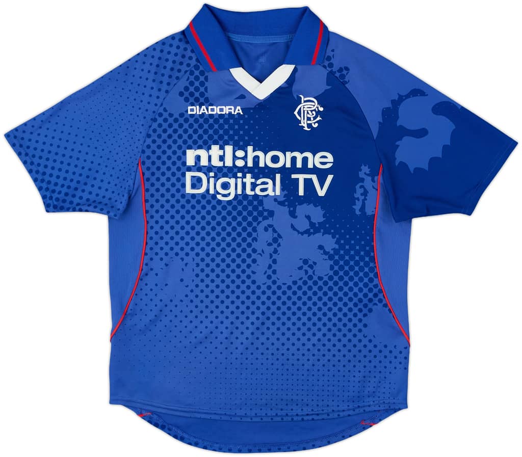 2002-03 Rangers Home Shirt - 8/10 - (S)