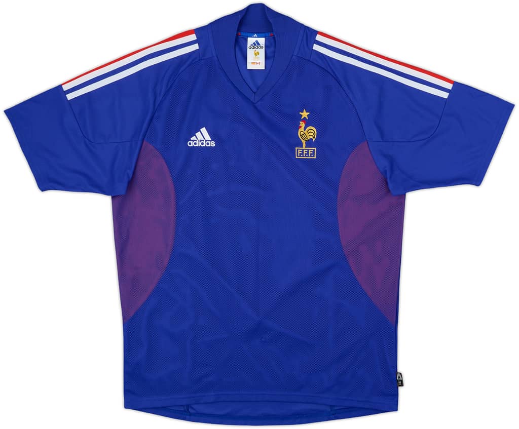 2002-04 France Home Shirt - 5/10 - (M)