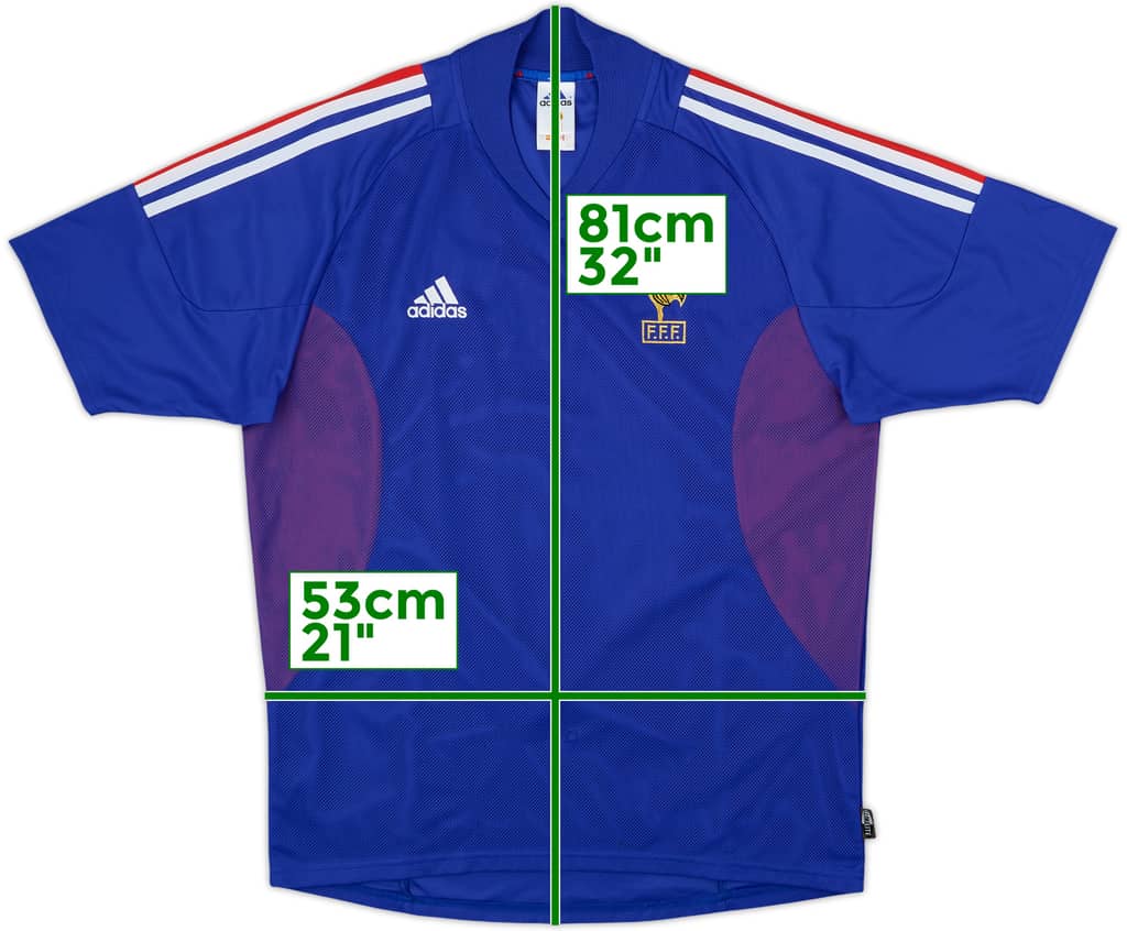 2002-04 France Home Shirt - 5/10 - (M)