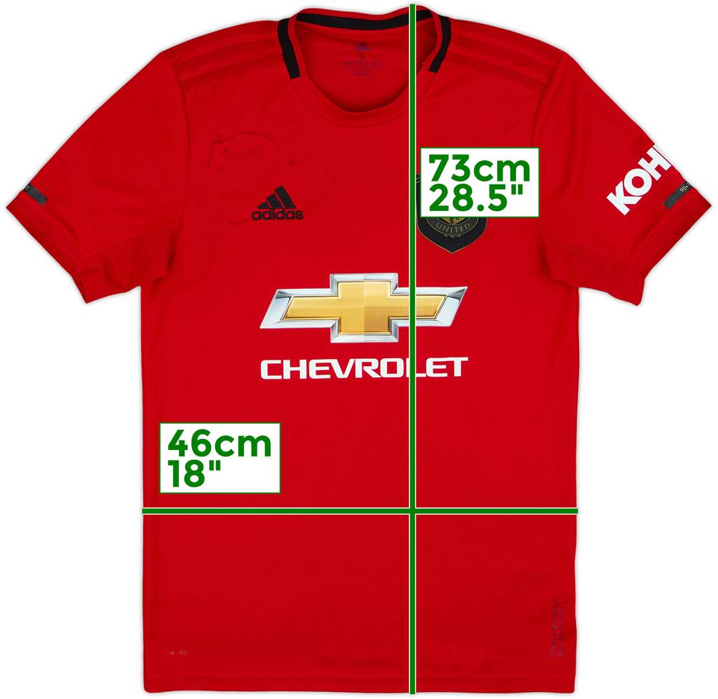 2019-20 Manchester United Home Shirt - 5/10 - (S)