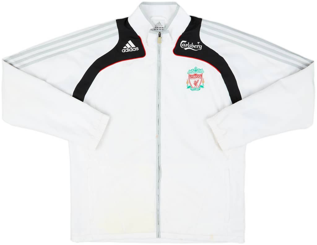 2008-09 Liverpool adidas Track Jacket - 7/10 - (L/XL)