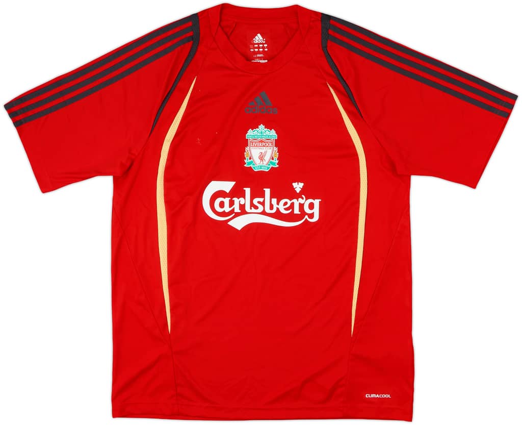 2009-10 Liverpool adidas Training Shirt - 7/10 - (L)