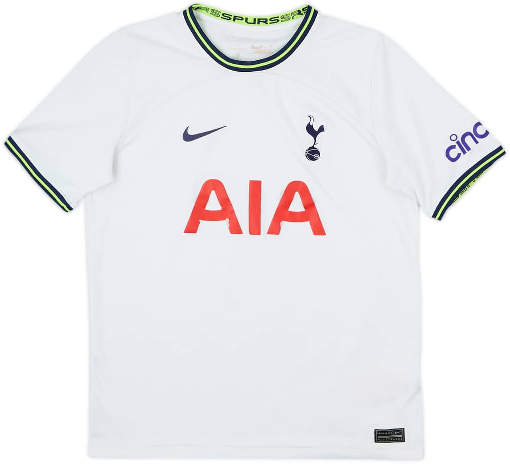2022-23 Tottenham Home Shirt - 5/10 - (XL.Boys)