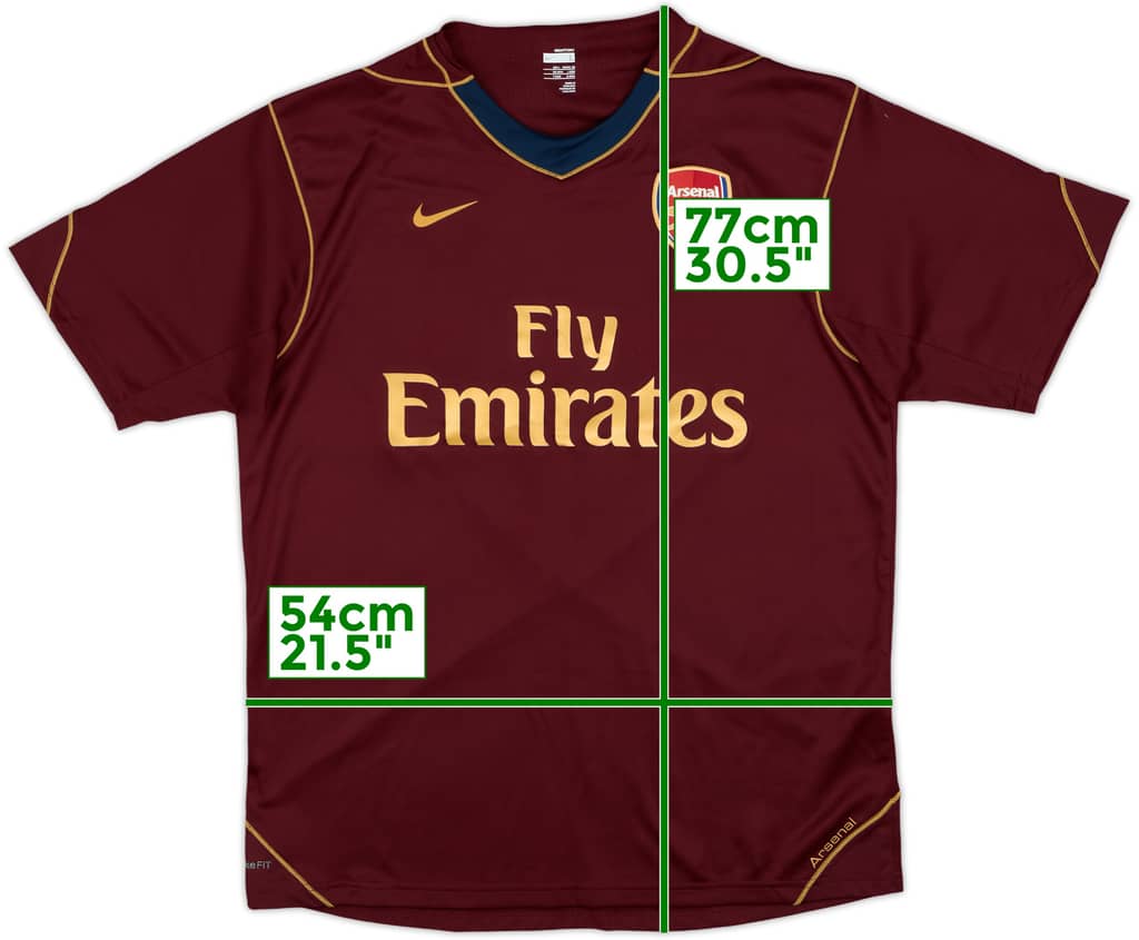 2007-08 Arsenal Nike Training Shirt - 7/10 - (L)
