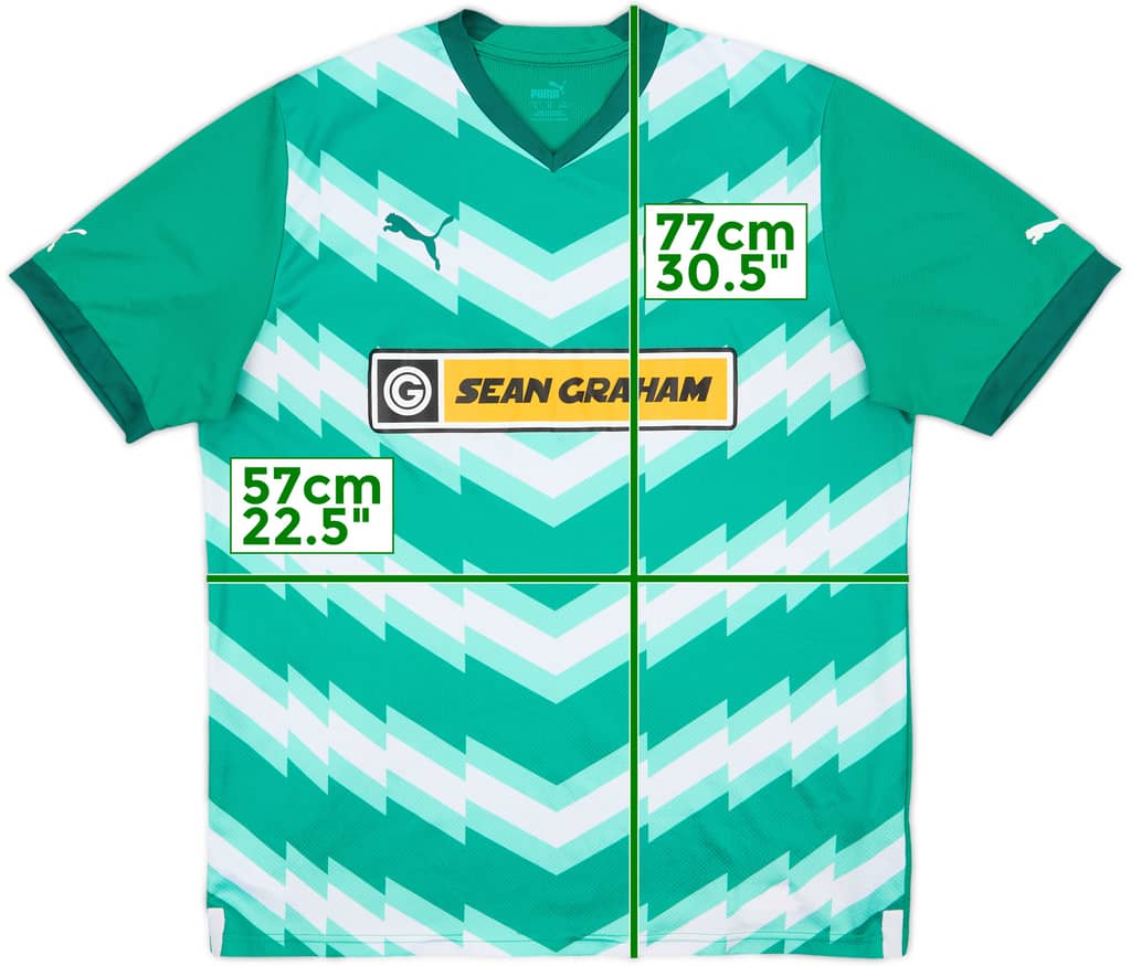 2022-24 Cliftonville Away Shirt - 8/10 - (XL)