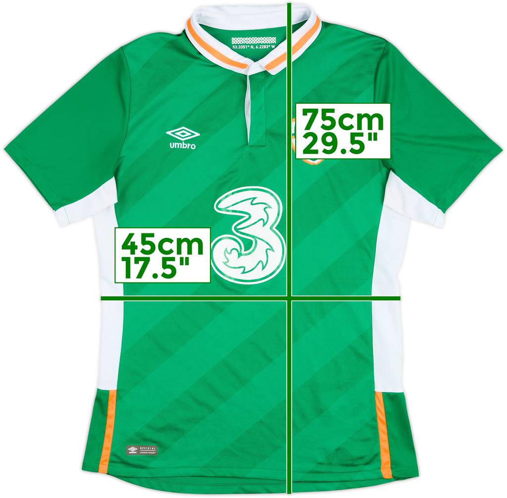 2016-17 Ireland Home Shirt - 7/10 - (M)