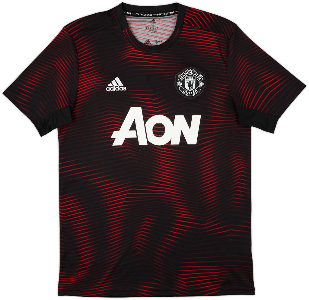 2018-19 Manchester United adidas Training Shirt - 9/10 - (M)