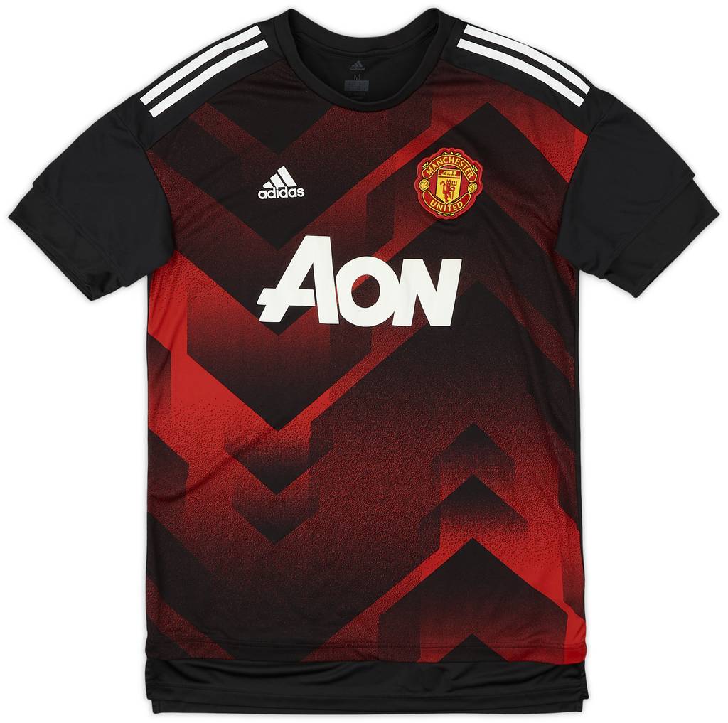 2017-18 Manchester United adidas Training Shirt - 8/10 - (M)