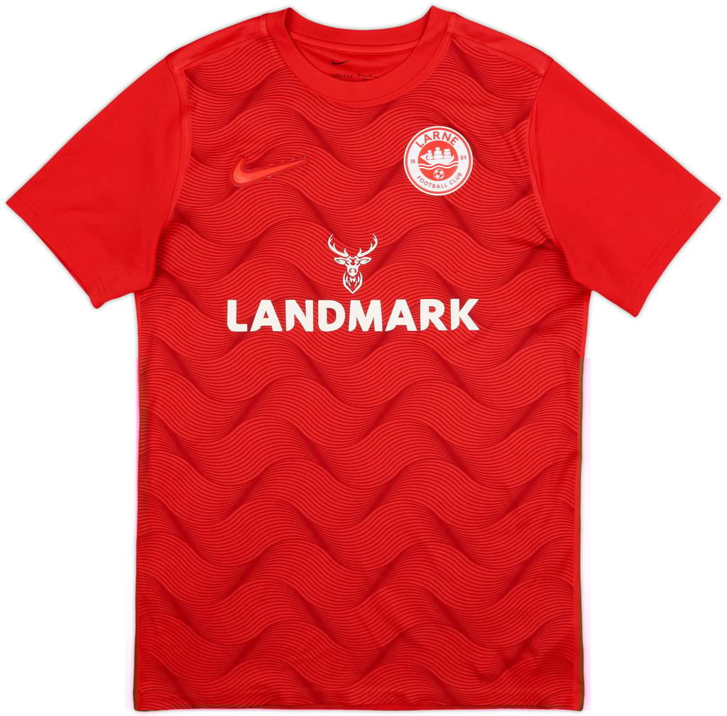 2021-22 Larne Home Shirt - 8/10 - (M)