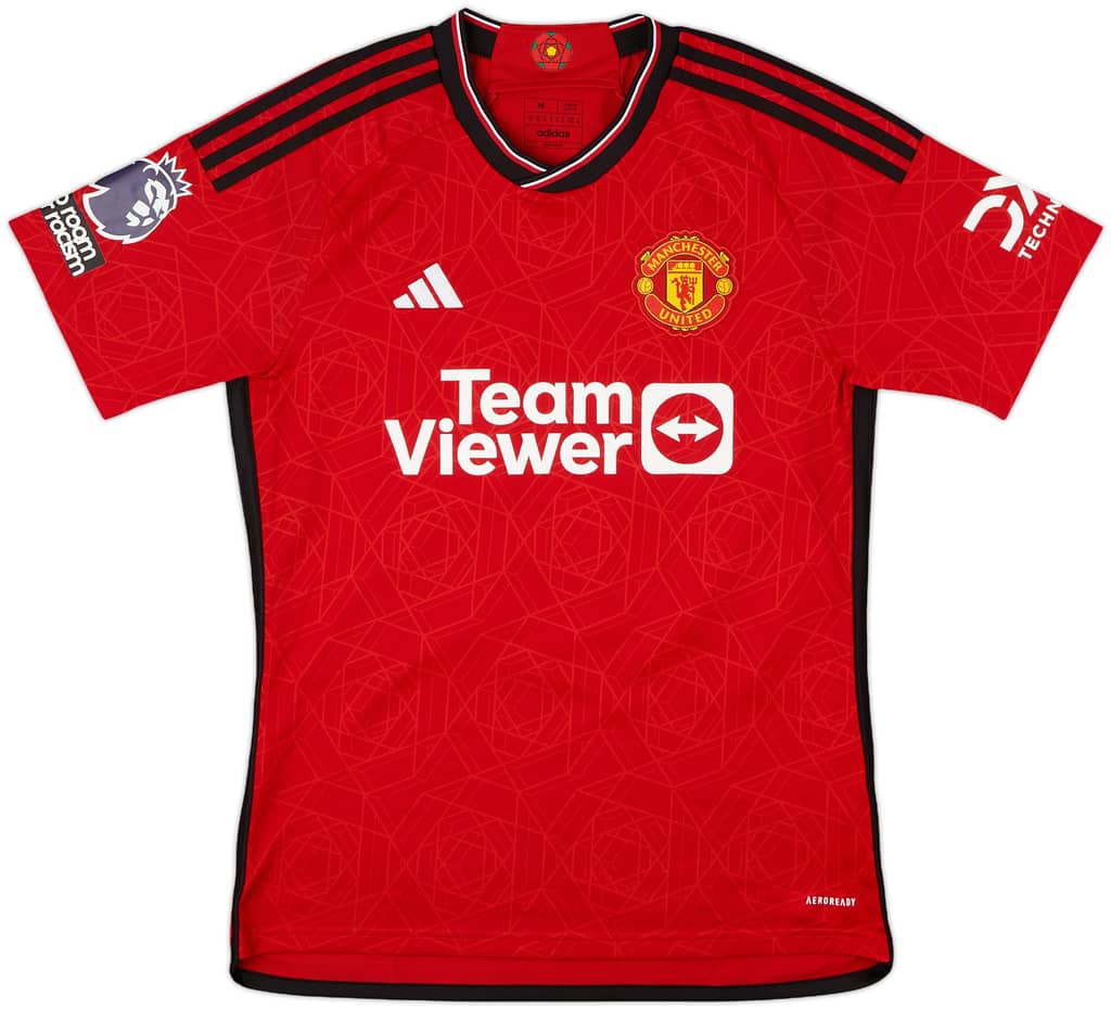 2023-24 Manchester United Home Shirt Casemiro #18 - 9/10 - (M)