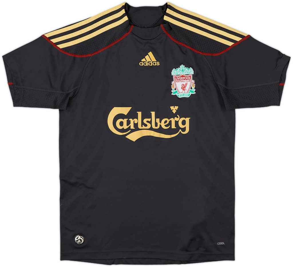 2009-10 Liverpool Away Shirt - 7/10 - (L.Boys)