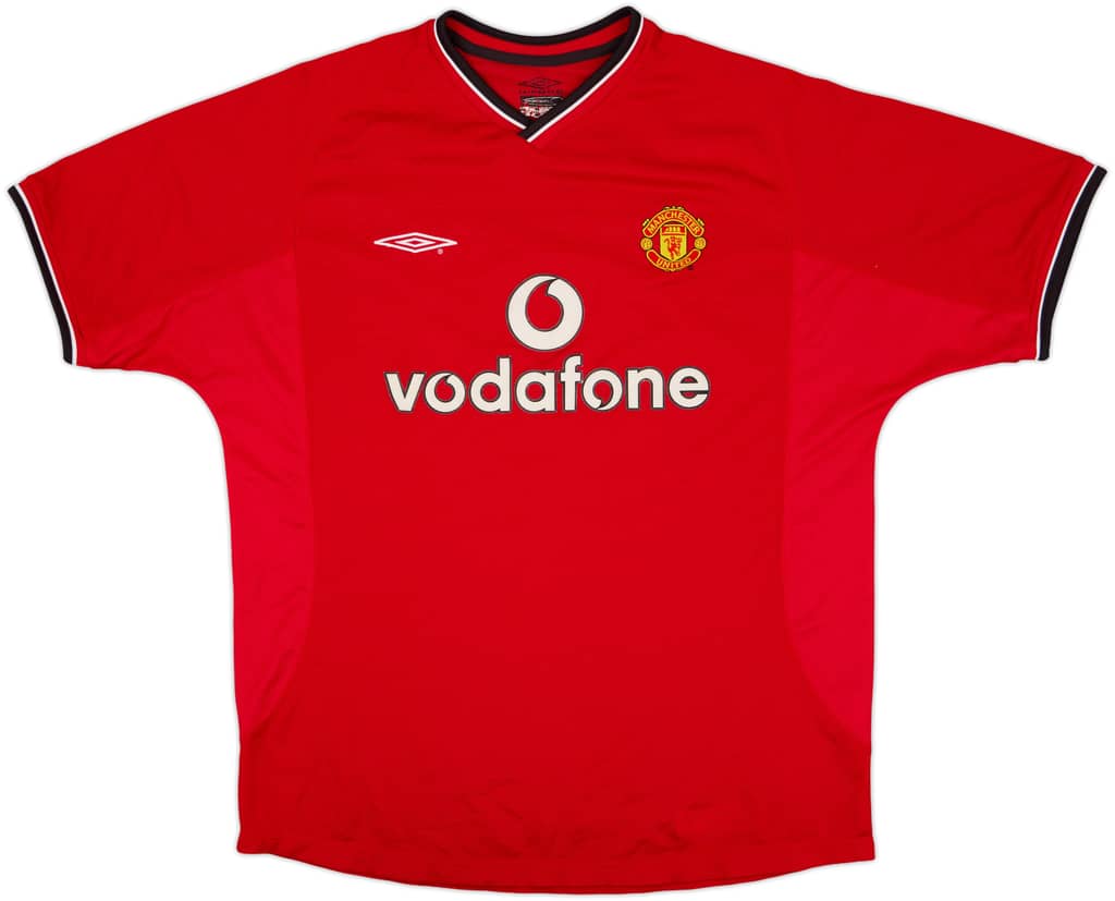 2000-02 Manchester United Home Shirt - 5/10 - (L)