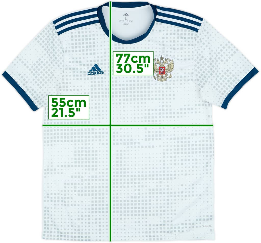 2018-19 Russia Away Shirt - 9/10 - (L)