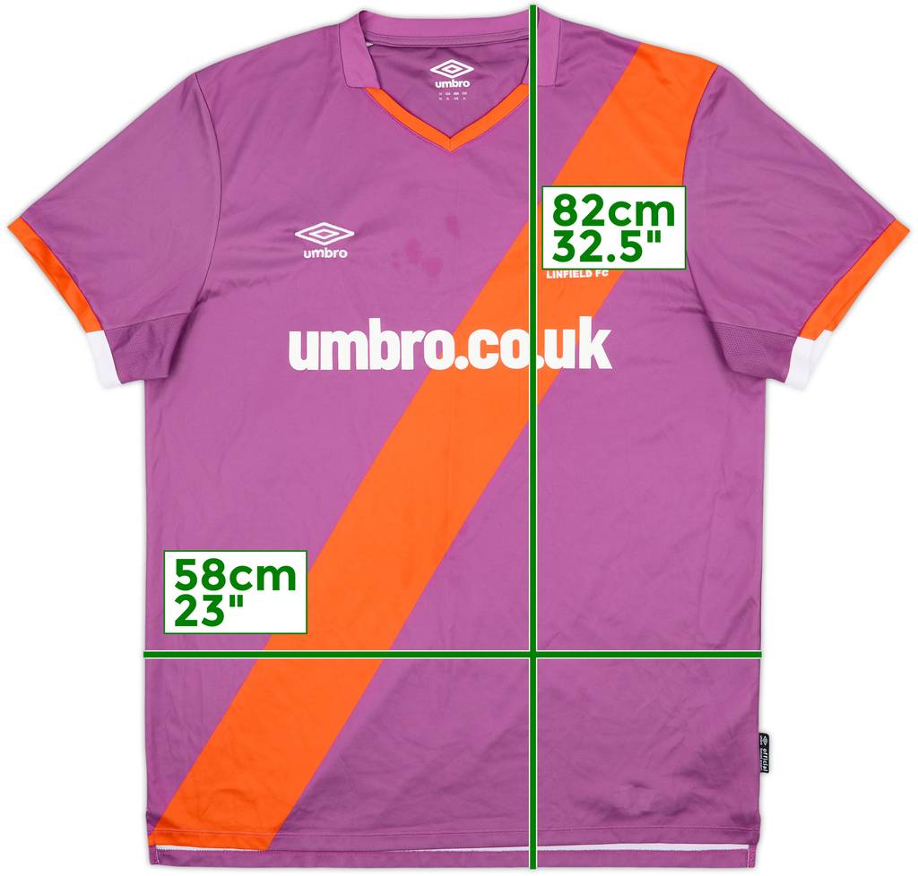 2020-21 Linfield Away Shirt - 8/10 - (XL)
