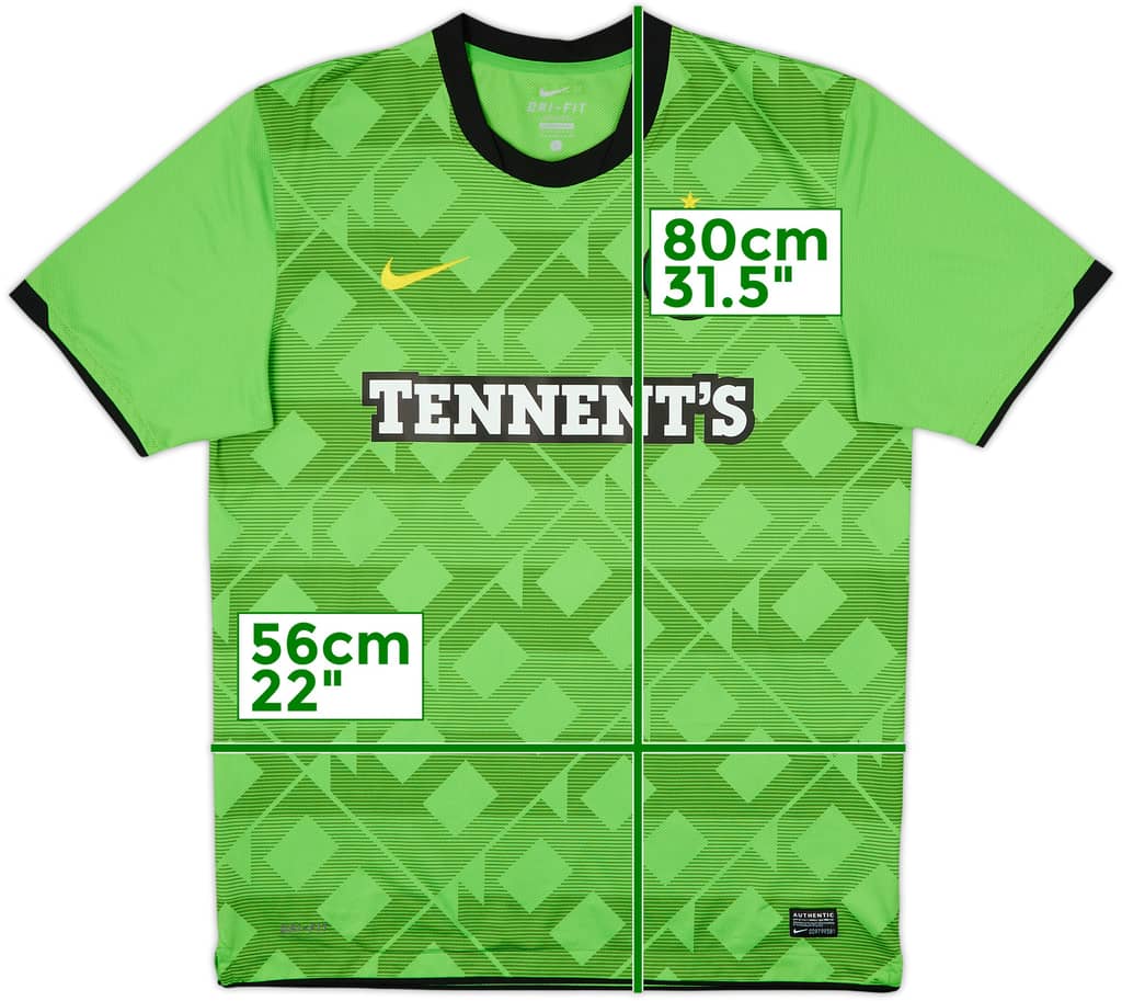 2010-11 Celtic Away Shirt - 8/10 - (L)