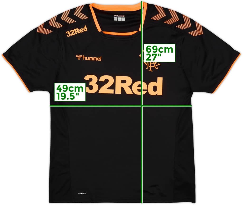 2019-20 Rangers Hummel Training Shirt - 9/10 - (L)