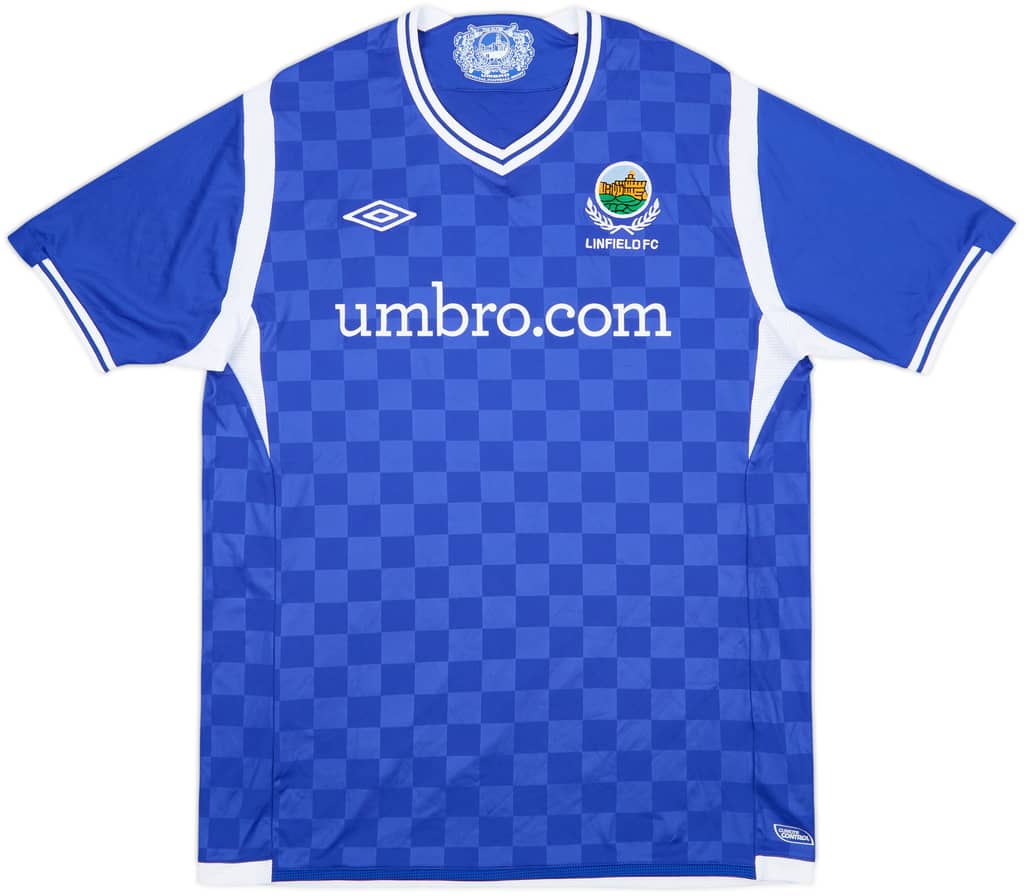 2010-11 Linfield Home Shirt - 8/10 - (M)