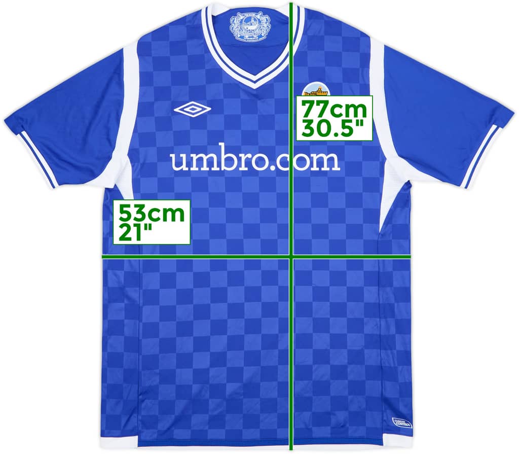 2010-11 Linfield Home Shirt - 8/10 - (M)