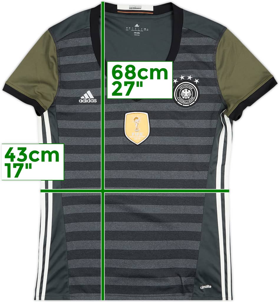 2015-17 Germany Away Shirt - 10/10 - (Women's L)