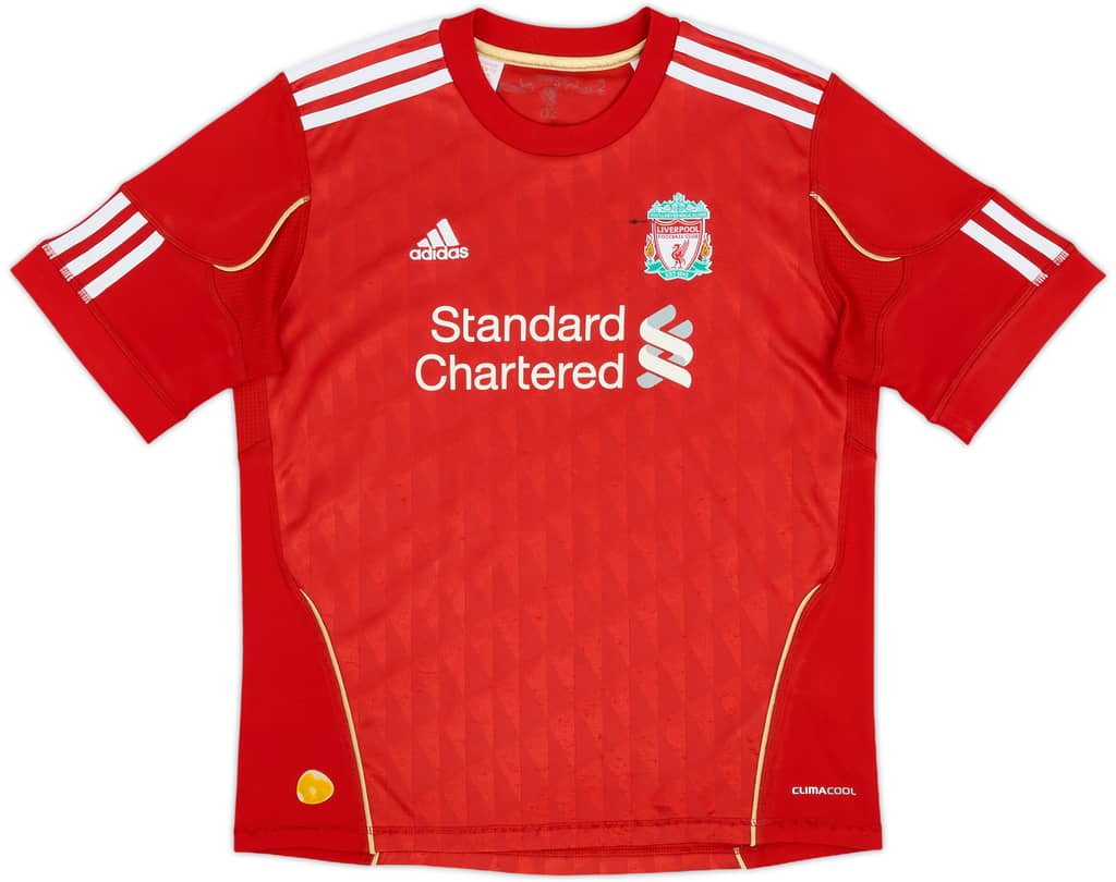 2010-12 Liverpool Home Shirt - 6/10 - (M.Boys)