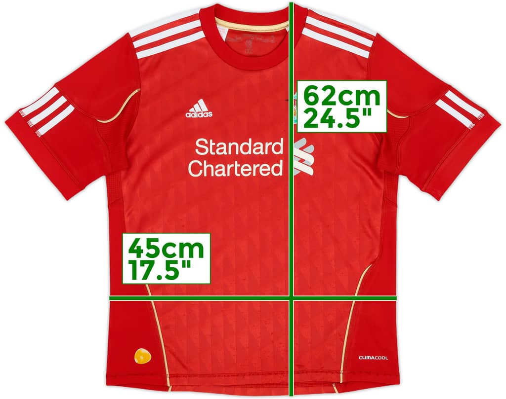 2010-12 Liverpool Home Shirt - 6/10 - (M.Boys)