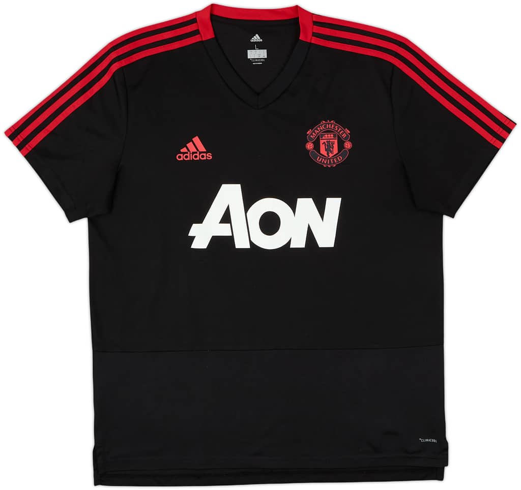 2018-19 Manchester United adidas Training Shirt - 9/10 - (L)