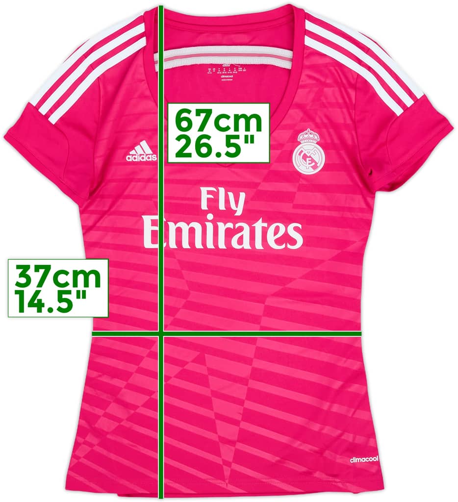 2014-15 Real Madrid Away Shirt - 9/10 - (Women's M)