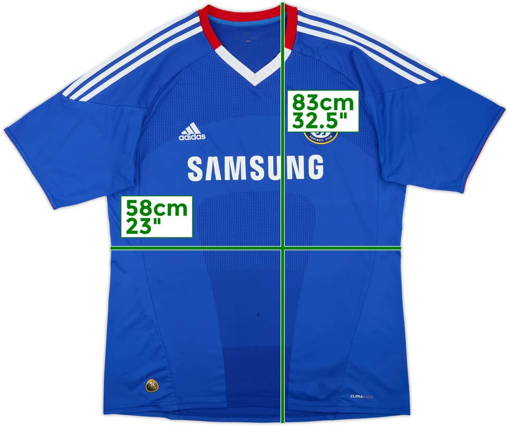 2010-11 Chelsea Home Shirt - 5/10 - (XL)