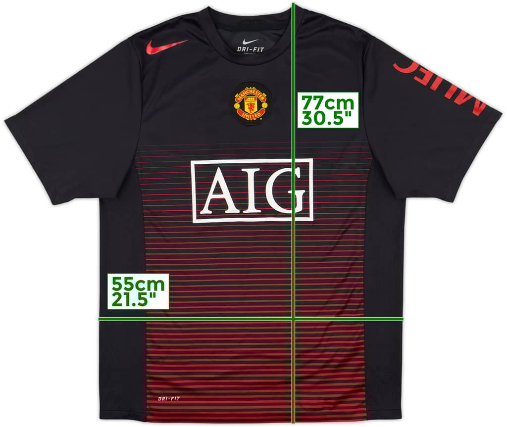 2006-07 Manchester United Nike Training Shirt - 8/10 - (L)