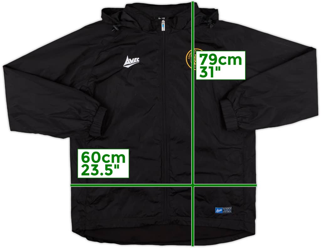 2020-21 Carrick Rangers Avec Hooded Rain Jacket - 8/10 - (L)