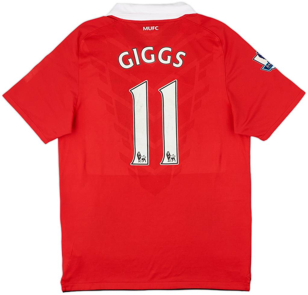 2010-11 Manchester United Home Shirt Giggs #11 - 4/10 - (M)