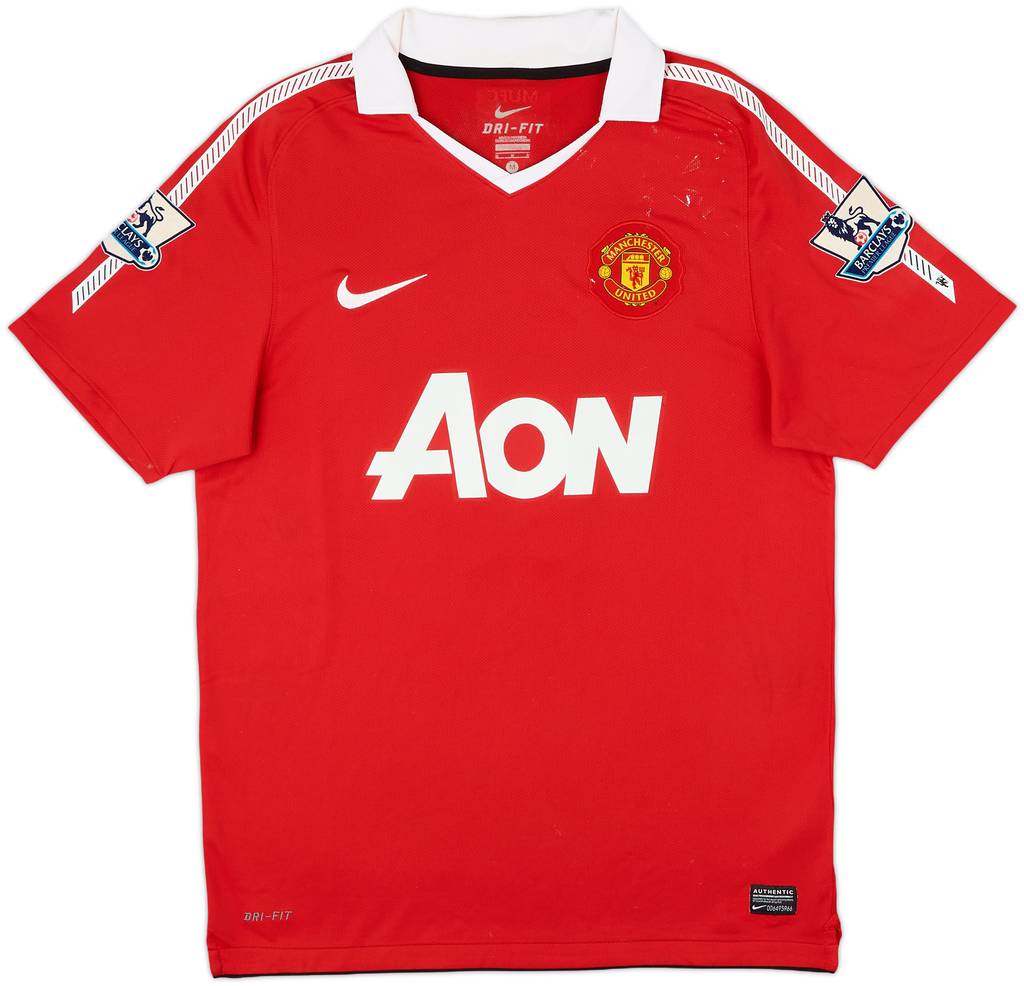 2010-11 Manchester United Home Shirt Giggs #11 - 4/10 - (M)