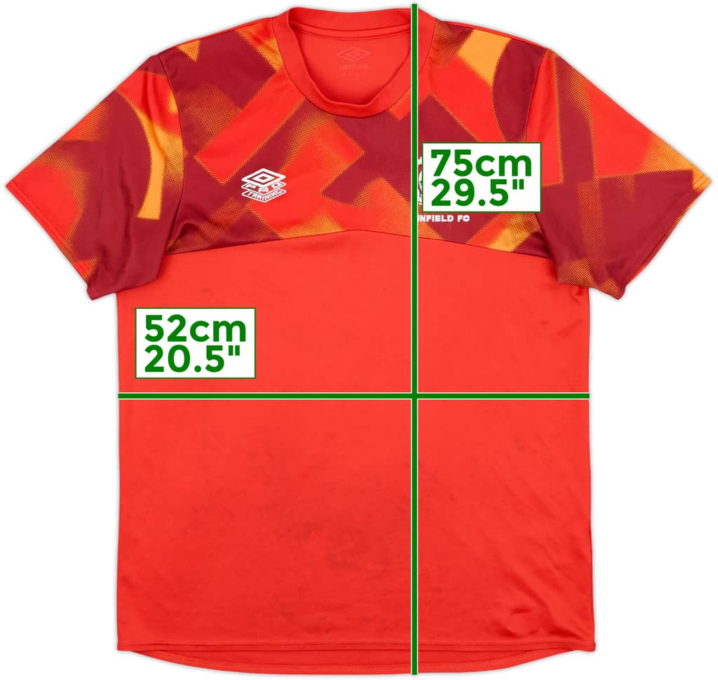 2021-22 Linfield Umbro Training Shirt - 5/10 - (L)