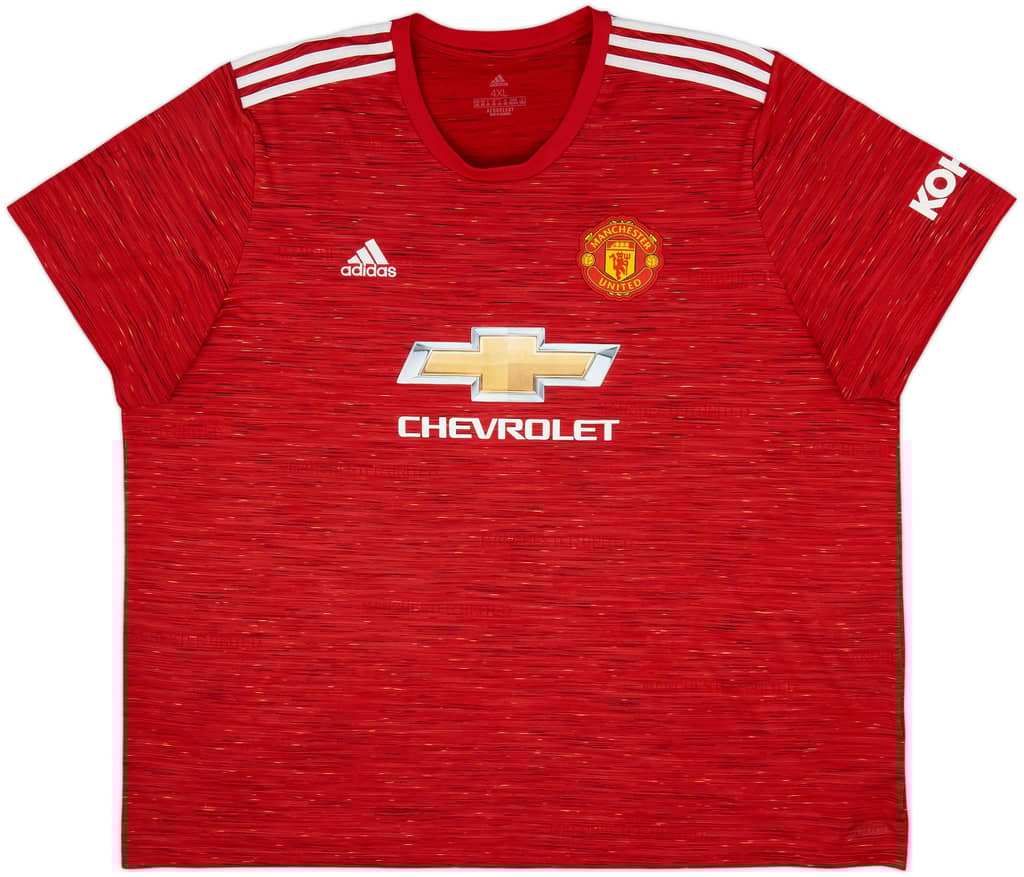 2020-21 Manchester United Home Shirt - 7/10 - (4XL)